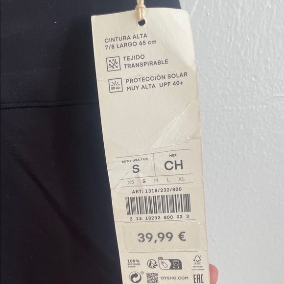 NEW Women's Black High-Waisted Leggings - Picture 10 of 16